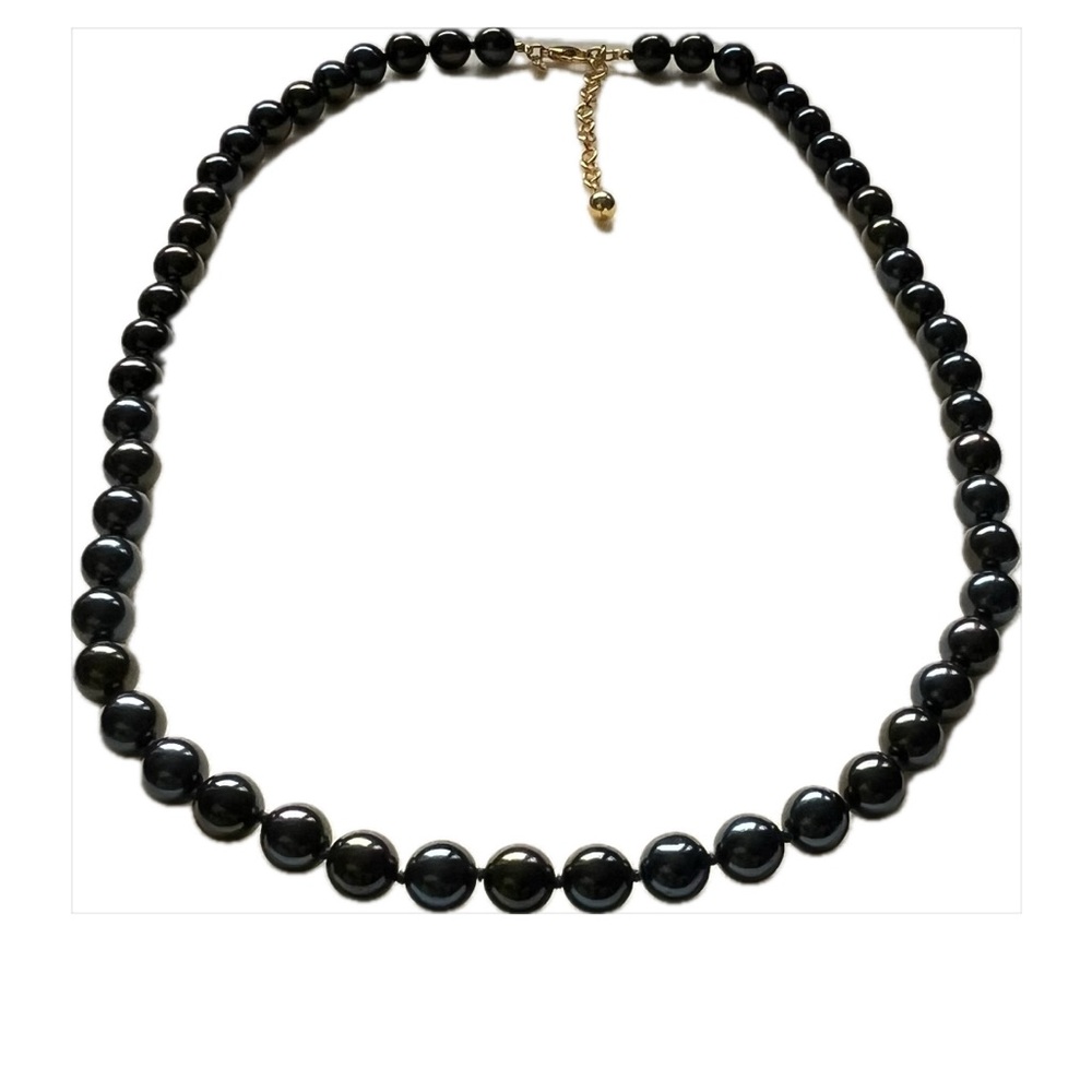 Joan Rivers Faux Pearl Necklace with Gold Tone Clasp 33 1/2”Long